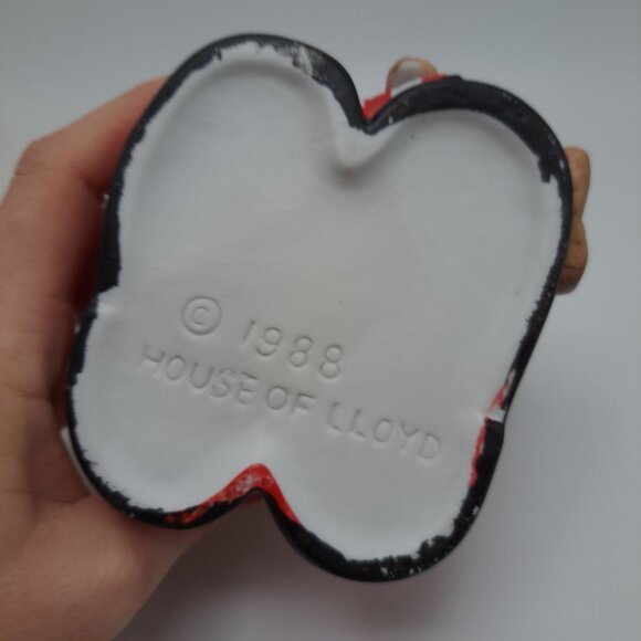 Christmas Around the World House of Lloyd Boots Bears Candy Canes Planter 1988 - Picture 10 of 11